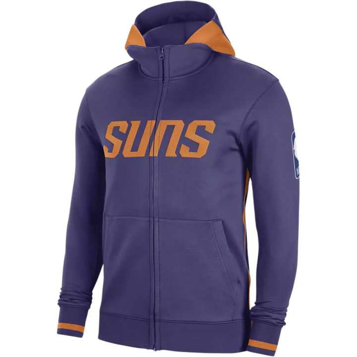 Nike Nike Nba Phoenix Suns Showtime Dri Fit Full Zip Hoodie