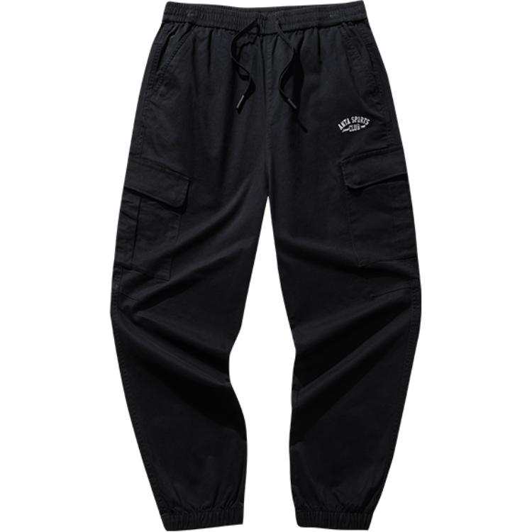 Anta Sports Life Collection Knitted Sweatpants Men's Basic Black
