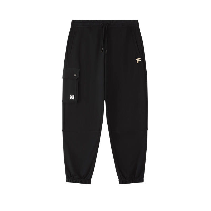 FILA FUSION WORKWEAR Knitted Sweatpants Men's Jet Black