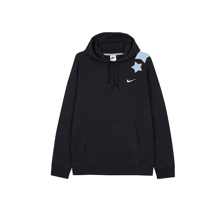 Nike Nike Sweatshirts Men's Black Hooded Moderate