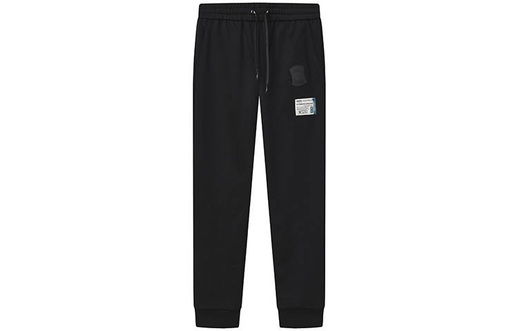FILA X MIHARA YASUHIRO Casual Pants Men's Jet Black Moderate Cuffed Pants