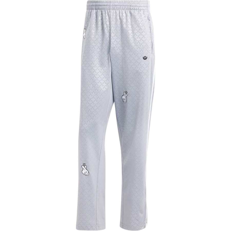 Adidas Originals x MILAOSHU Mickey Mouse Knitted Sweatpants Men's Gray