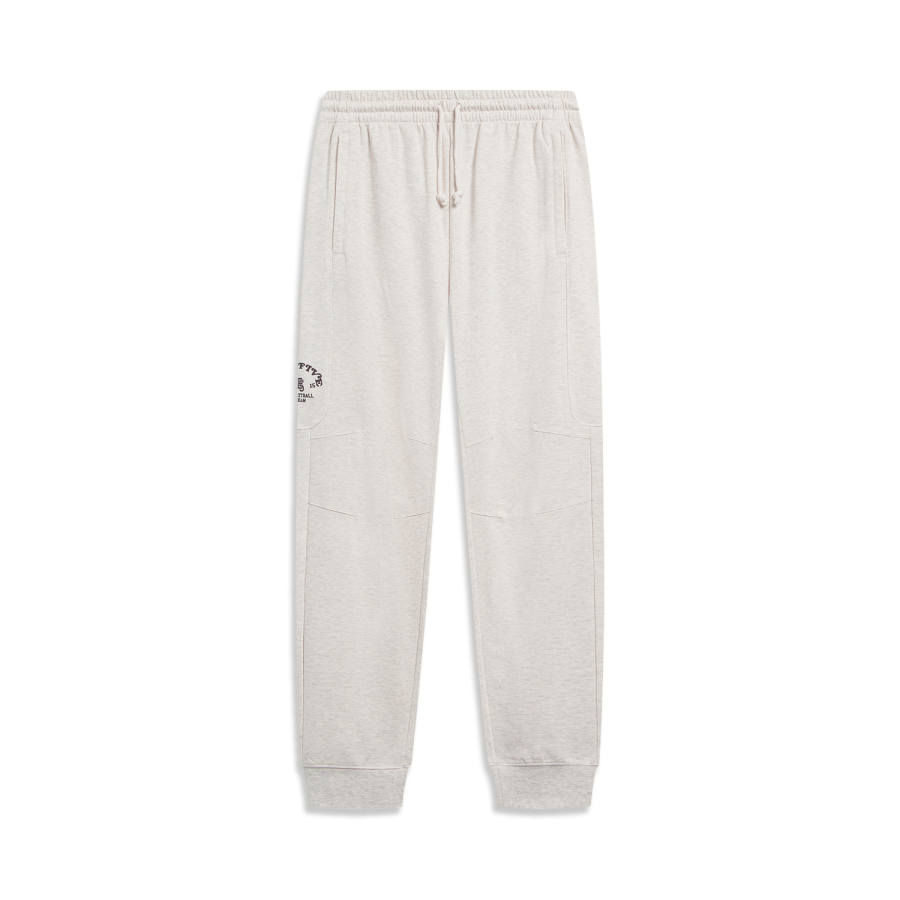 Li-Ning Li Ning Badfive Knitted Sweatpants Unisex Heather Gray