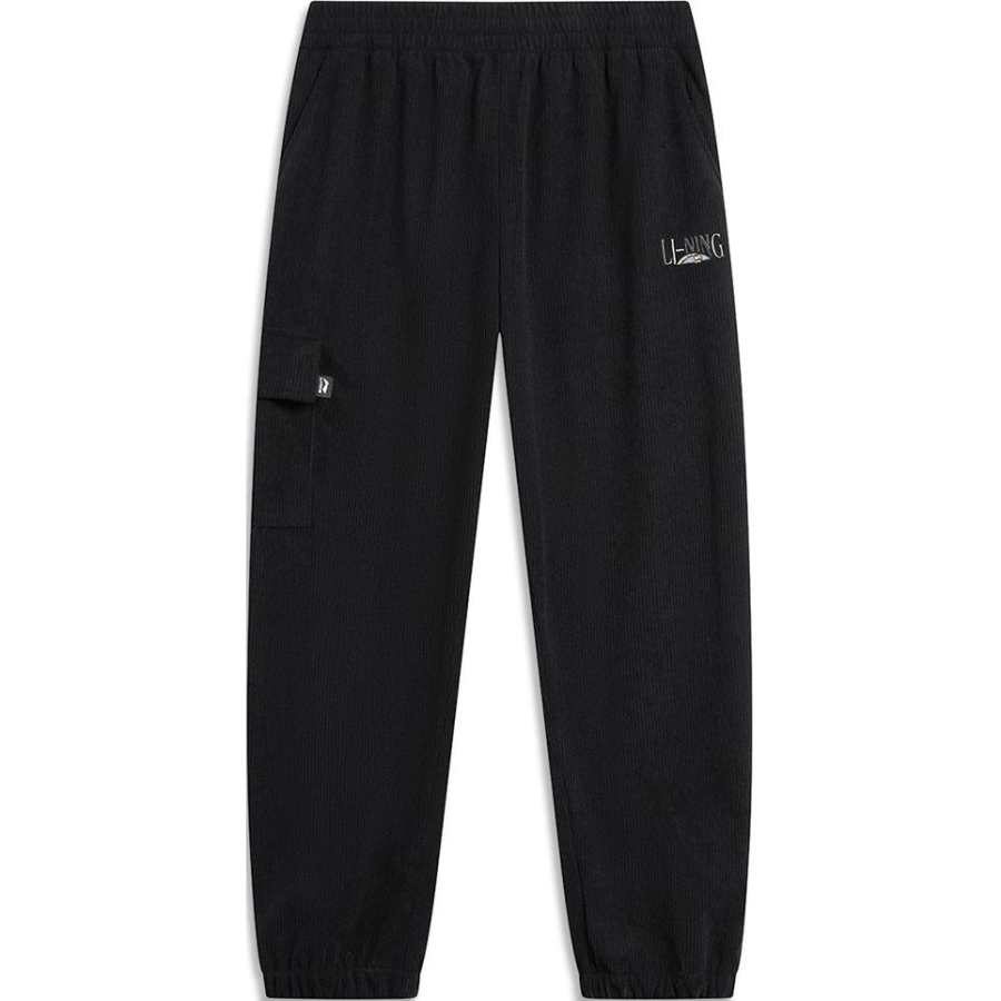 Li-Ning Li Ning Sports Life Collection Knitted Sweatpants Men's Black