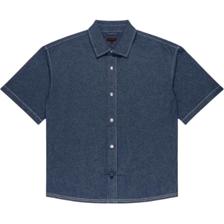 CLOT CLOT SS25 Shirts Unisex Blue Lapel Moderate