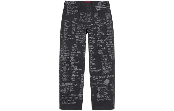 Supreme Supreme Gonz Poems Chino Pant