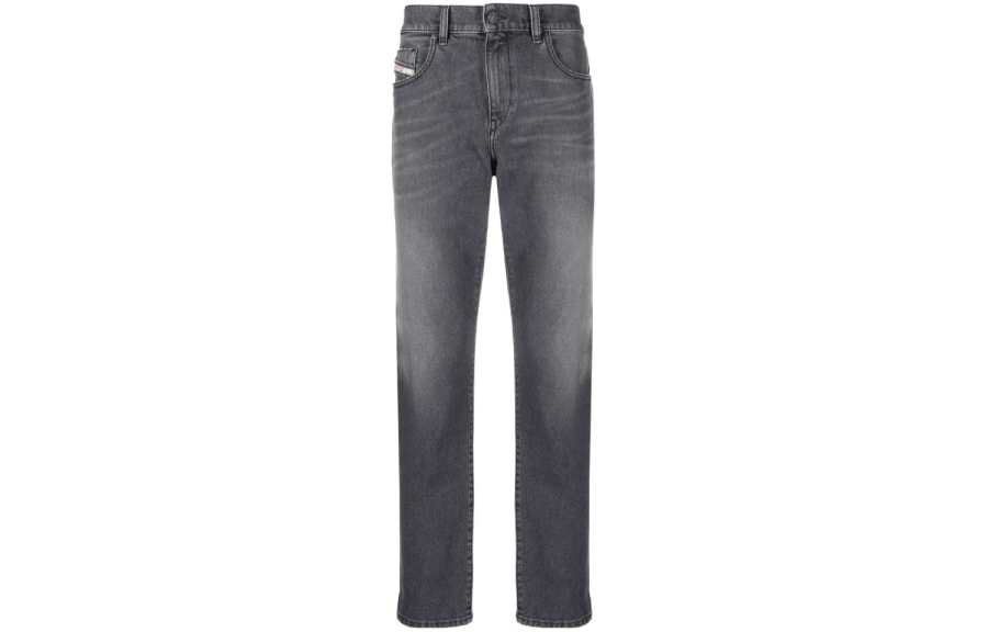 Diesel Slim Fit Logo Detailed Jeans