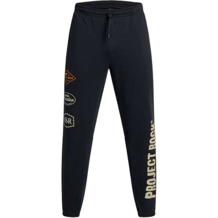 Under Armour ProjectRock Heavyweight Tools Of The Trade Knitted Sweatpants Men's Black