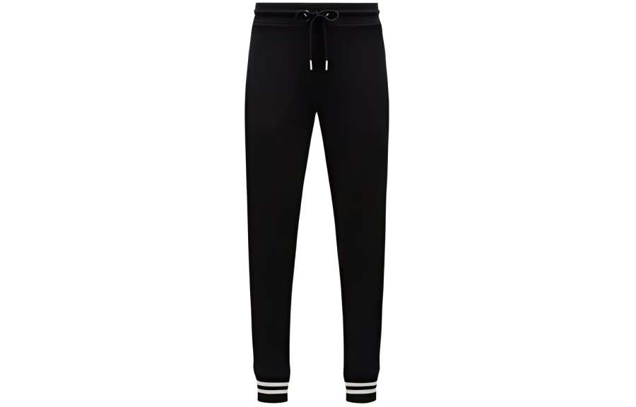 Moncler Moncler Casual Pants Men's Black