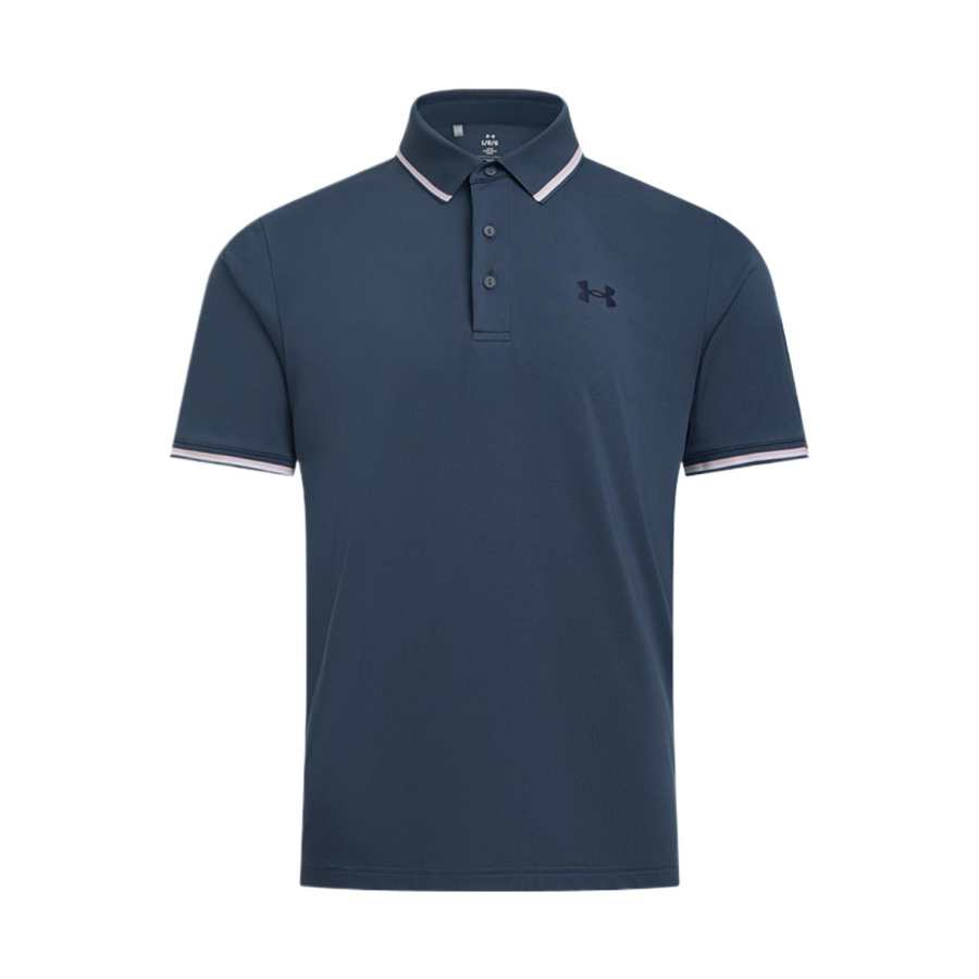 Under Armour Playoff 3.0 Polo Shirt Men's Blue Gray