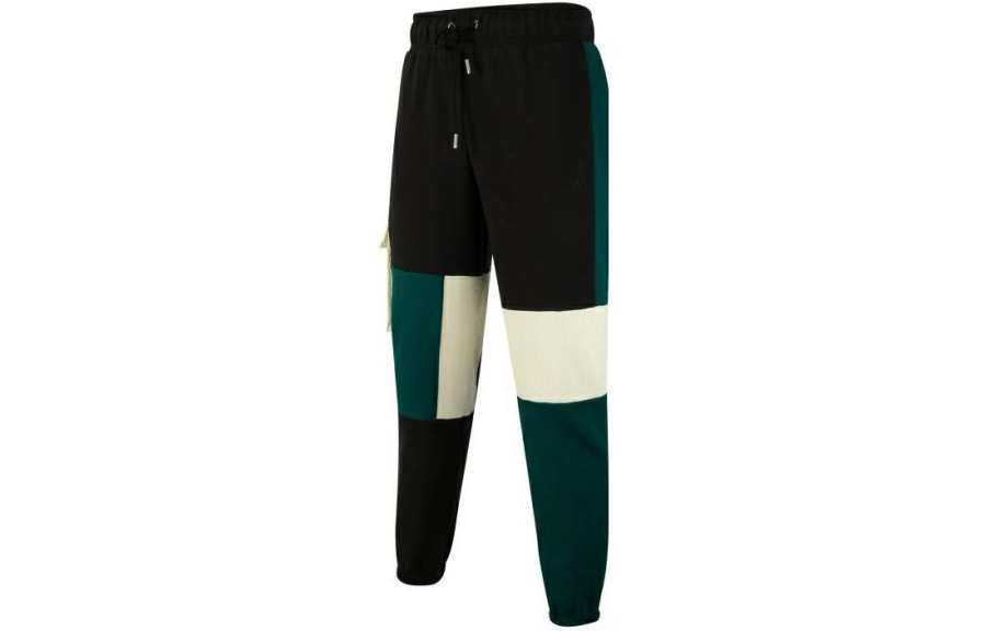PUMA Casual Pants Unisex Black Moderate Cuffed Pants