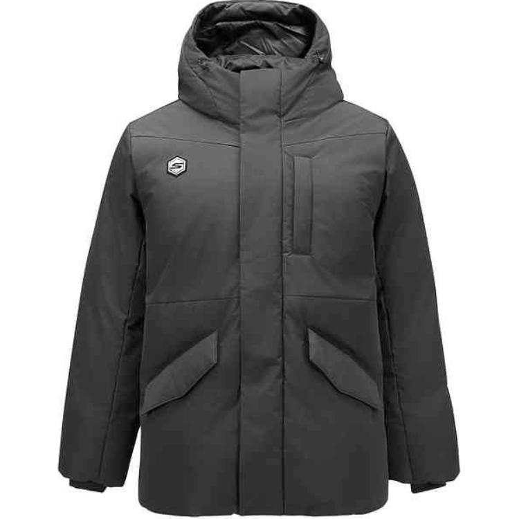 Skechers Down Jacket Men's Carbon Black