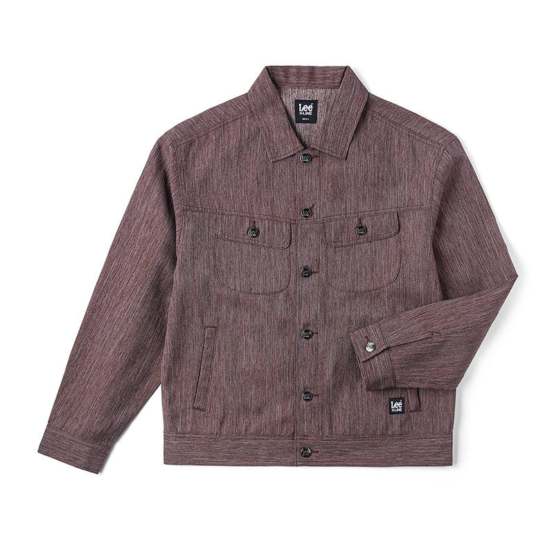 Lee Lee FW24 Coat Men's Denim Brown