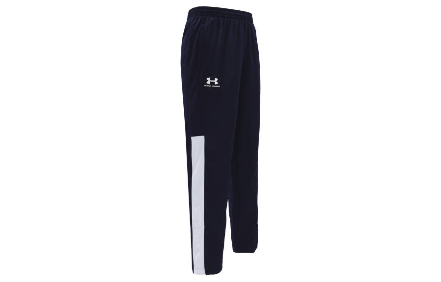 Under Armour Woven Collection Knitted Sweatpants Men's Navy Blue