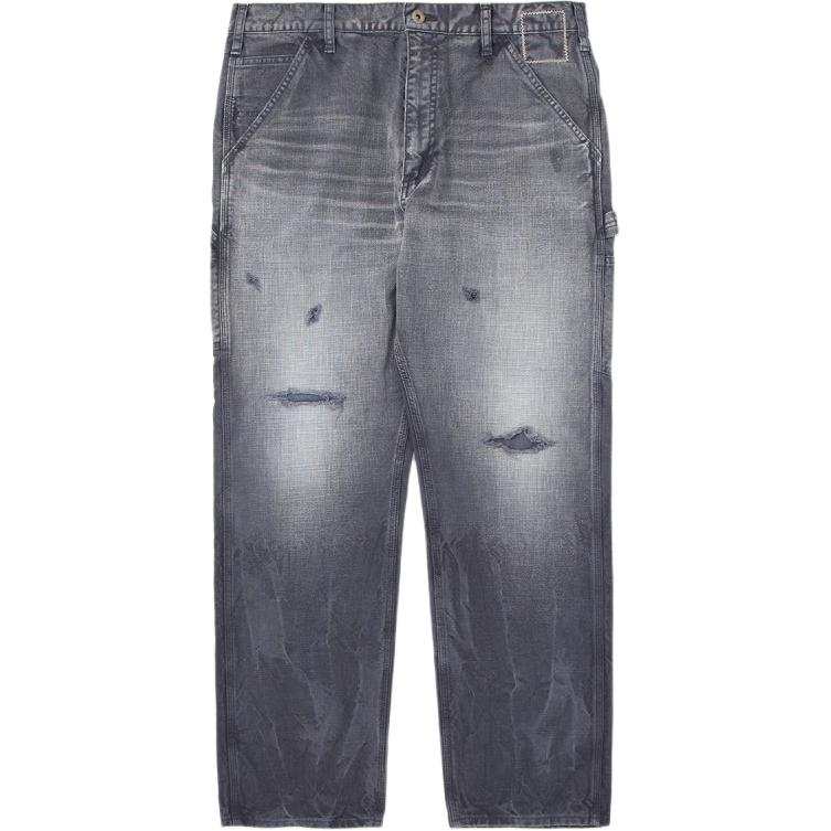 MADNESS Jeans Unisex Black Moderate Straight Fit Pants
