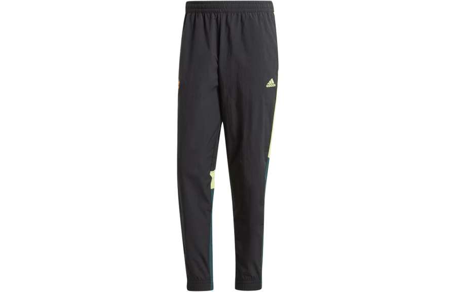 Adidas Adidas Manchester United Woven Track Pants Woven Sweatpants Men's Black
