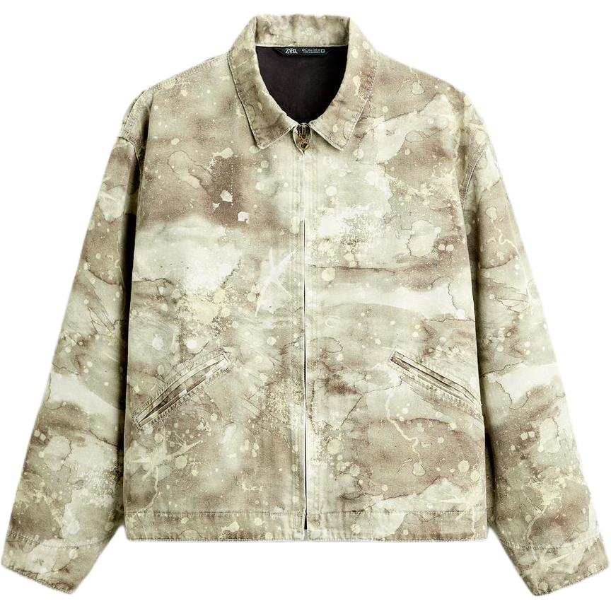 ZARA ZARA Jackets & Coats Men's Light Khaki