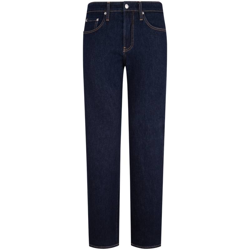 Calvin Klein SS24 Jeans Men's 1AP Denim Dark Blue Moderate Straight Fit Pants