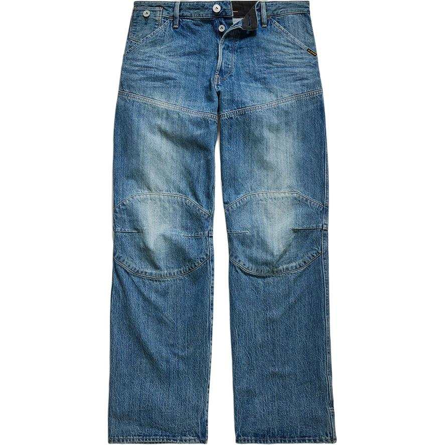 G-STAR RAW G STAR RAW Jeans Men's Blue Thickened Straight Fit Pants