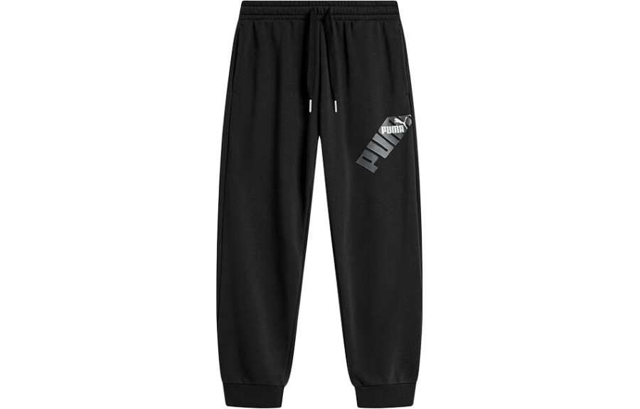 PUMA PUMA Knitted Sweatpants Men's Black