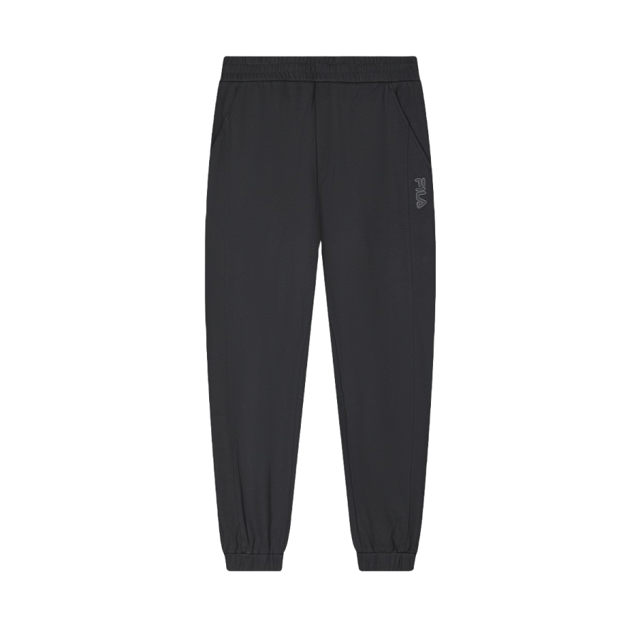 FILA Heritage Knitted Sweatpants Men's Jet Black