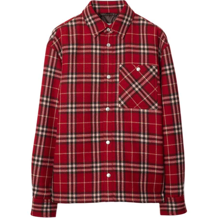 Burberry SS25 Puffer Jacket Men's Red