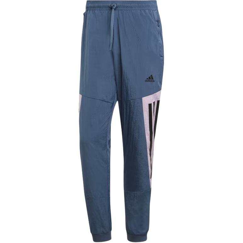 Adidas Adidas Future Icons 3 Stripes Woven Tracksuit Bottoms Knitted Sweatpants Men's Dark Blue
