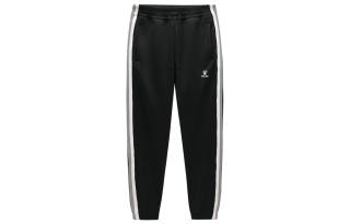 KELME Knitted Sweatpants Unisex Agate Black Moderate Cuffed Pants