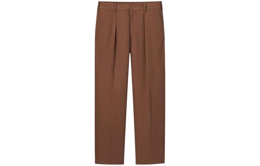 UNIQLO FW23 U Casual Pants Men's Dark Umber