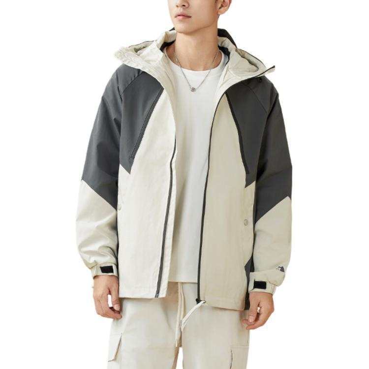 361° Life Collection Jackets & Coats Men's Gravel Gray/Frost White