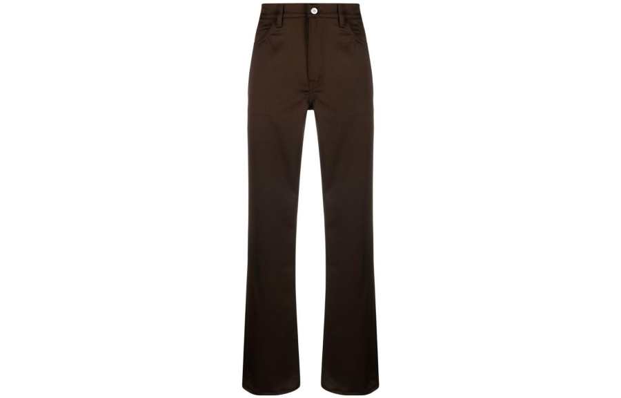 OUR LEGACY Straight-leg High-waisted Trousers