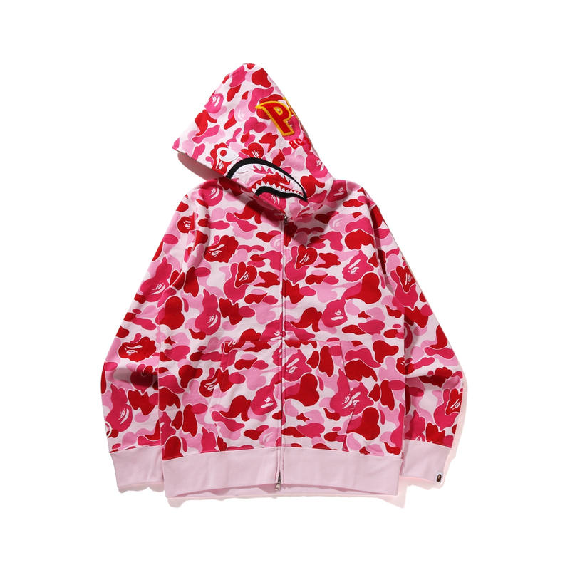 A BATHING APE Bape Giant Abc Camo Full Zip Hoodie