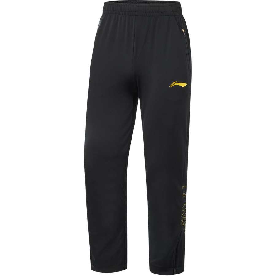 Li-Ning Li Ning Table Tennis Collection Knitted Sweatpants Men's Black