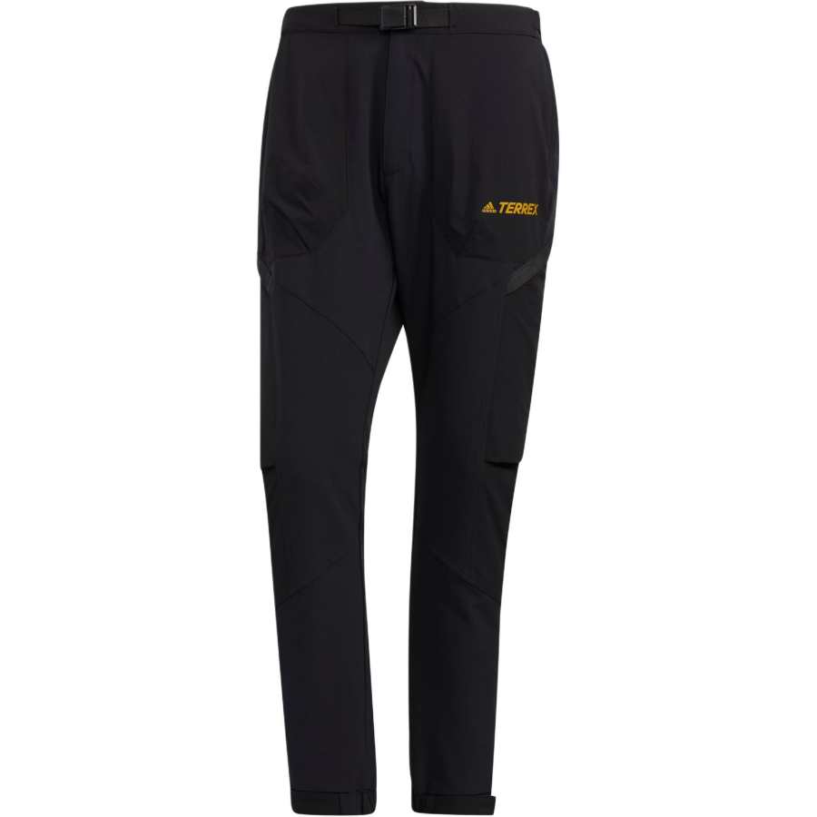 Adidas Adidas VOYAGER TROUSERS Knitted Sweatpants International Version Men's Black