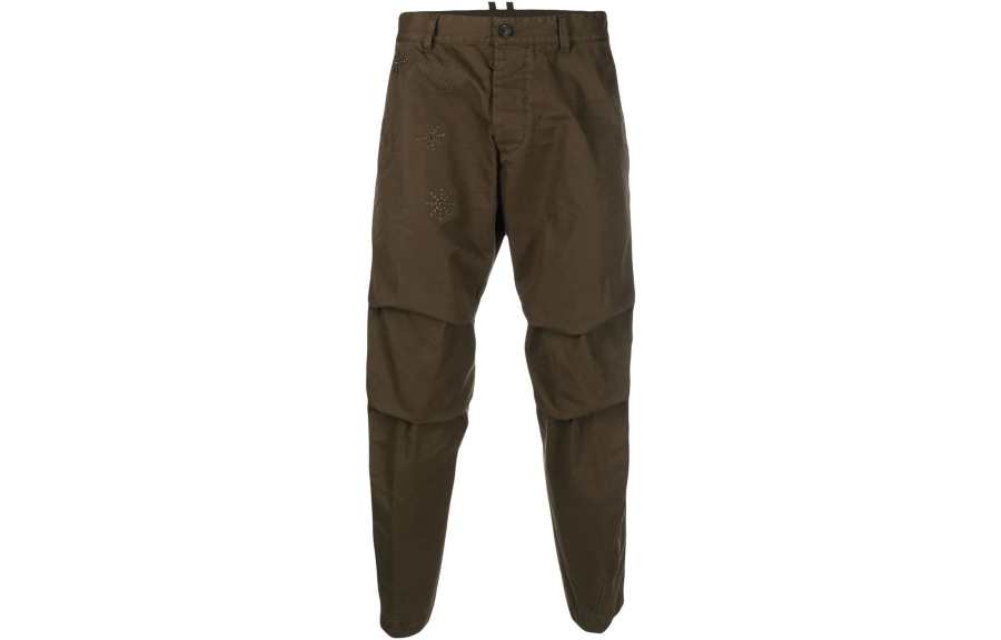 DSQUARED 2 【Previous Season】maple leaf-motif tapered trousers