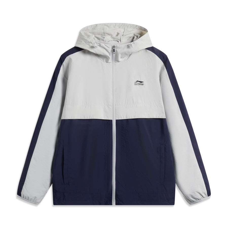 Li-Ning Li Ning Sports Life Collection Trench Coat Men's Calm Gray/Sailor Blue