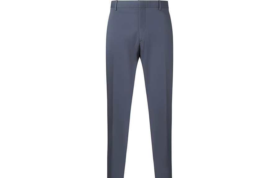 Zzegna Zzegna SS23 Casual Pants Men's Graphite Gray