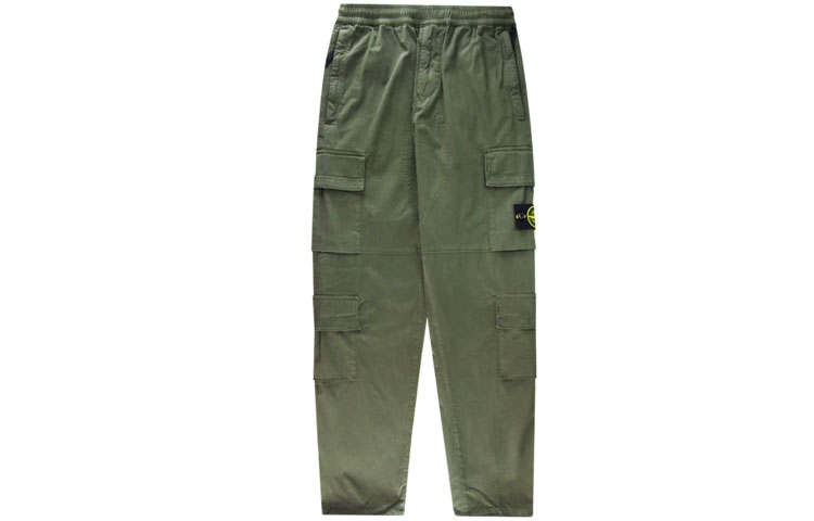 STONE ISLAND Suit Pants Men's Army Green