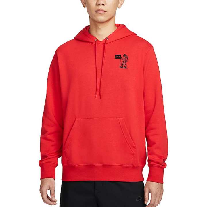 Nike Nike Club FW24 Sweatshirt Men's University Red/Black