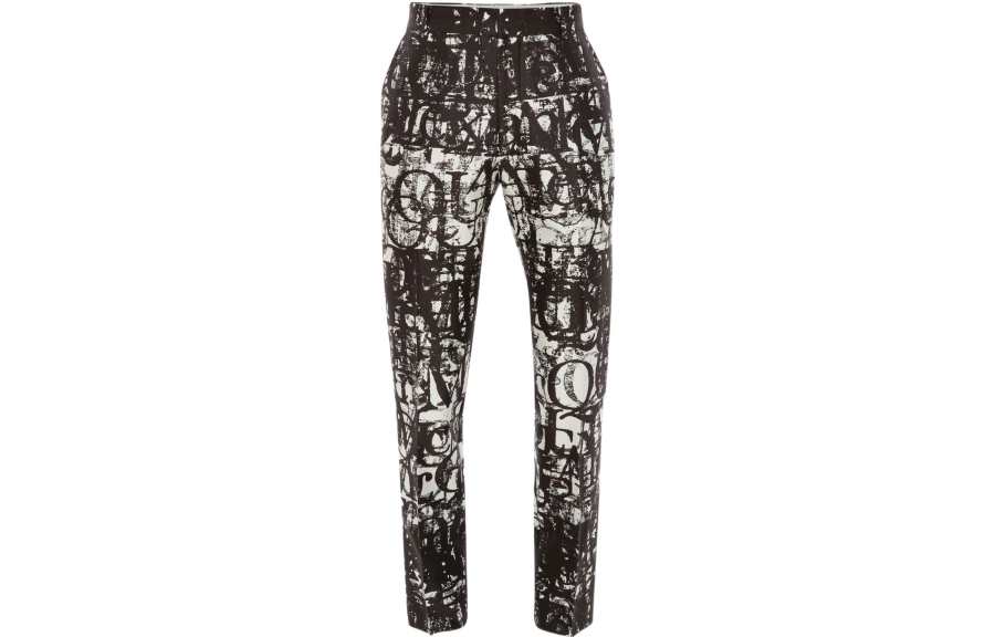 Alexander McQueen FW22 Casual Pants Men's Black