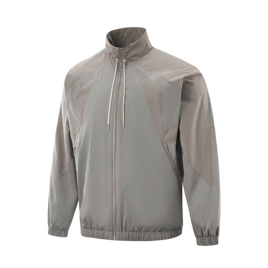 Li-Ning Li Ning Jimmy Butler Trench Coat Men's Gravel White Gray/Coffee Foam Umber