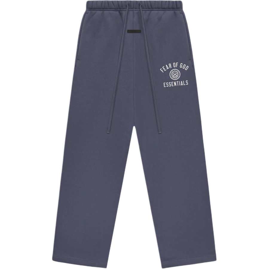 Fear Of God Essentials FW24 Holiday Collection Casual Pants Men's Dark Sea Blue