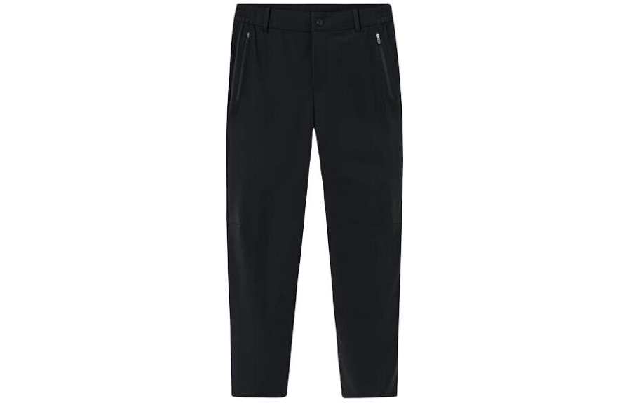 Anta Champion Series Knitted Sweatpants Men's Black