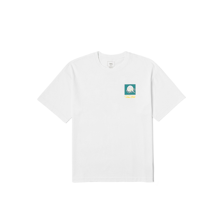 Vans Vans T Shirts Unisex White Crew Neck Moderate