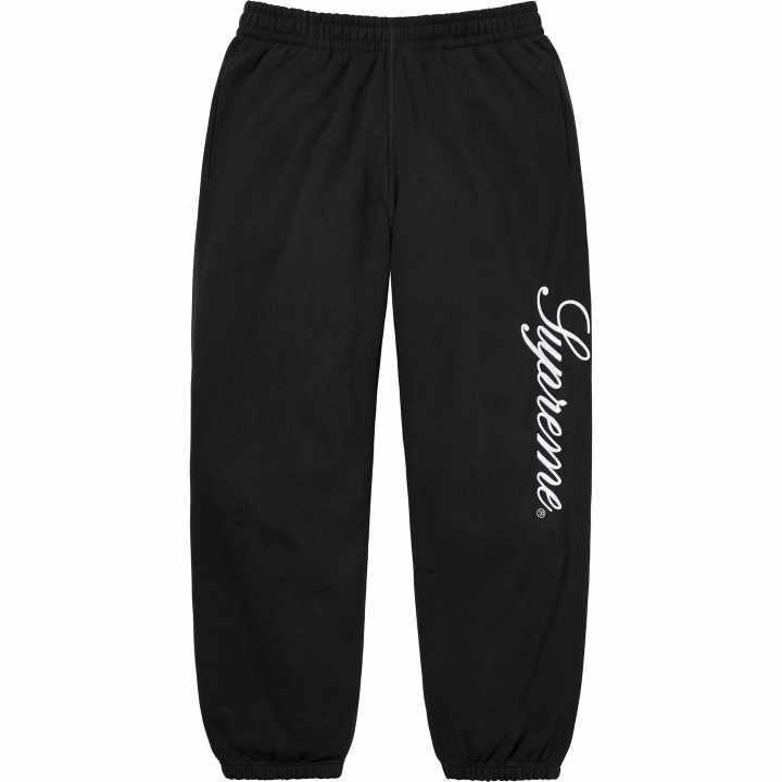 Supreme Supreme Embroidered Script Sweatpant