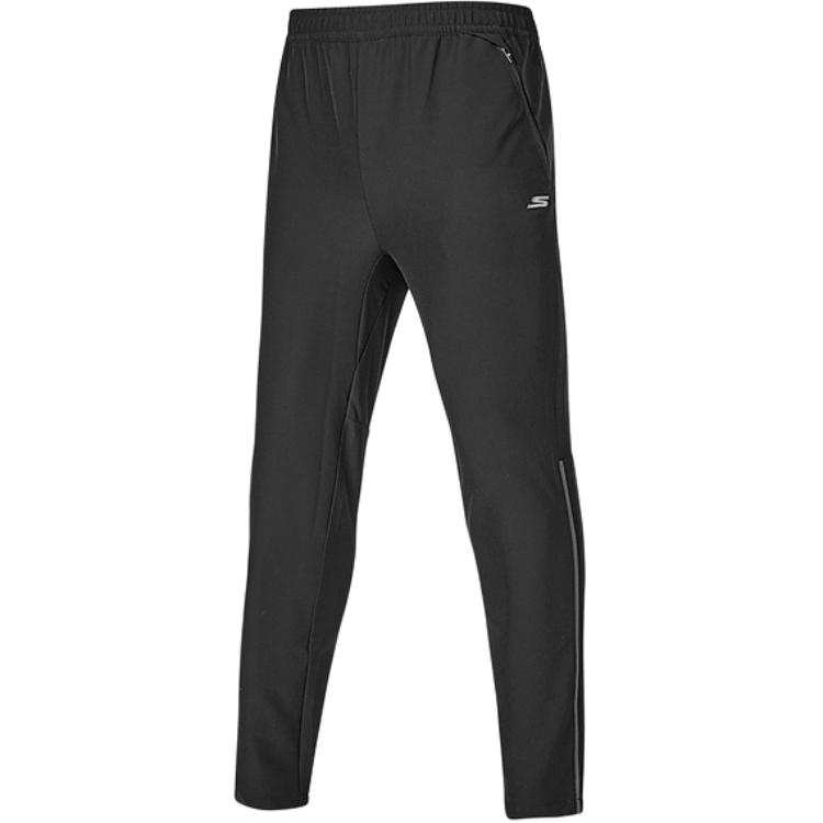 Skechers Comfortable Sports Collection Knitted Sweatpants Men's Carbon Black