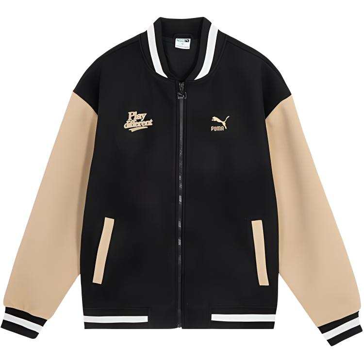 PUMA PUMA Baseball Jacket Unisex Black
