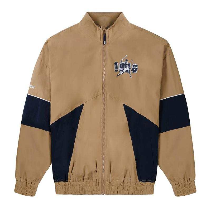 Mizuno Mizuno Heritage Baseball Jacket Men's Honey Brown
