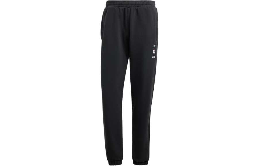 Adidas Originals Mickey Mouse Knitted Sweatpants Men's Black