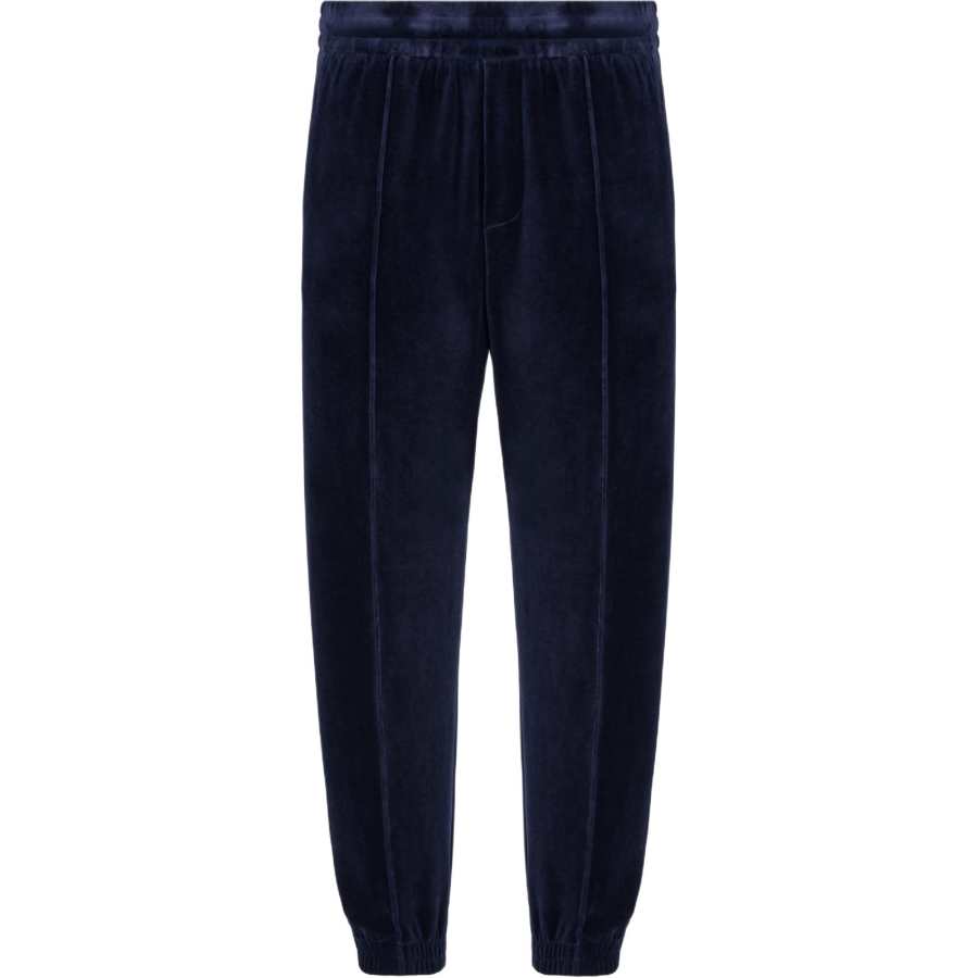EMPORIO ARMANI Chenille Joggers With Ribbing